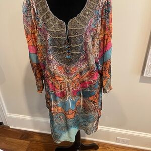 Pretty plus size bohemian style blouse.  New with tags.